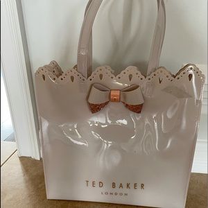 Ted baker bow tote bag NWOT